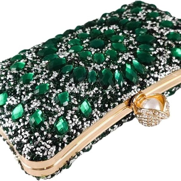 Crystal Rhinestone Evening Bag - Picture 3 of 4